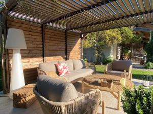 Maisons de vacances Le Jardin de Lau : photos des chambres