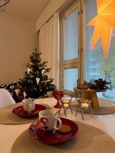 City Apartment River with sauna, balcony, free WiFi