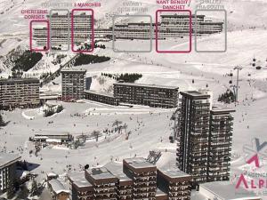 Appartement charmant, ski au pied, 4 à 6 pers, balcon sud, Wi-Fi, casier à skis, proche commerces - FR-1-452-272