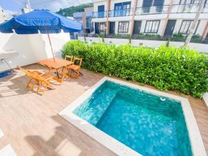 Apartamento de 01 dorm com piscina privativa - 0119