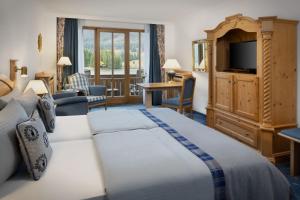 King Room with Balcony and Garden View room in Arabella Alpenhotel am Spitzingsee