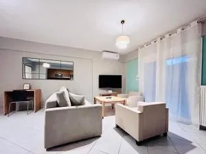 ITHACA Πολυτελές διαμέρισμα 3ου με θέα - Péfka