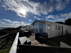6 Berth Caravan With Stunning Sea Views And Decking To Relax On, Ref 32048Az