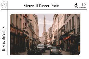 Appartements L-Ecrin Parisien - Proche Metro -Direct Paris - 4 personnes : photos des chambres