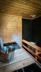 Arctic log house Hirvas