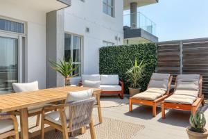 Urban Oasis Balcony Apartment Backup Powered