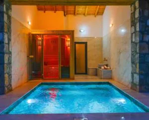Luxury Stone House With Turkish Hamam, Sauna, İndoor and Outdoor Pool in Fethiye - Çenger
