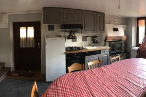 Chalet avec vue sur le fort de Château Queyras