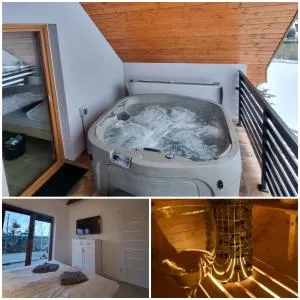 Dom na Wzgórzu SŁOŃCE na wyłączność JACUZZI ELEKTRYCZNE SAUNA ROWERY - Chrewt