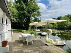 NEU Seehaus mit Kamin und Hot Tub - Rheurdt