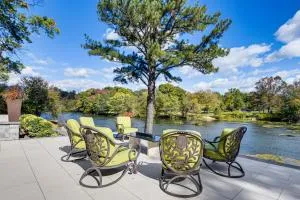 Lakefront Retreat with Sunroom, Patio and Fire Pit! - Fulton