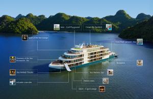 Halong CAPELLACRUISE - Member of Lyra cruise collection