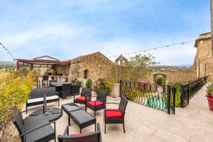 Maisons de vacances chateau - Le panoramique avec piscine : photos des chambres