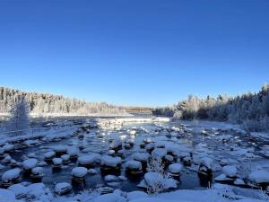 Lapland Borealis Lodge with lake view