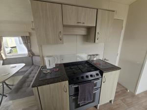 Ruby a modern caravan in Rhyl