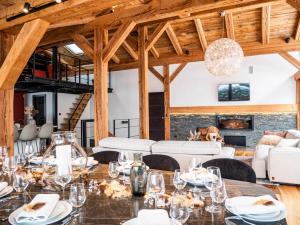 Chalet Bonami 450 m2 salle cinema jacuzzi hammam