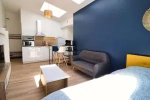 Bright and fully equipped studio - 昂泽圣奥宾