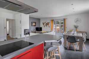 Maisons de vacances Maison pour 6 a 900m de la plage : photos des chambres