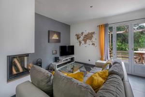 Maisons de vacances Maison pour 6 a 900m de la plage : photos des chambres