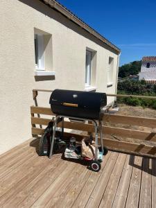 Maisons de vacances Maison pour 6 a 900m de la plage : photos des chambres