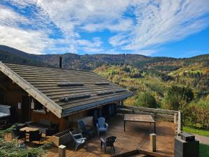 Chalets Chalet ''la cabane o Pierres'' 12 pers spa et sauna : photos des chambres