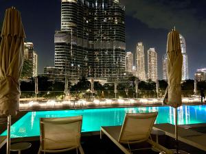 Stunning 2BR at Address Opera, Front-Row Burj Khalifa Views