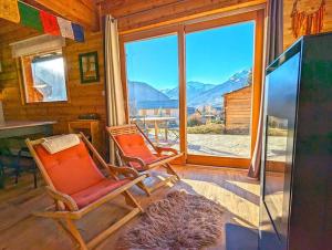 Chalets Chalet le Panorama des Alpes a Guillestre : photos des chambres