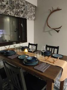 Upea rivitalon päätyhuoneisto