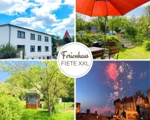 Ferienhaus Fiete XXL auf Rügen - Doppelferienhaus für 16 Personen - Dubnitz