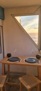 Charmant studio avec loggia vue mer