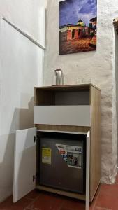 Minicasa en el centro del pueblo