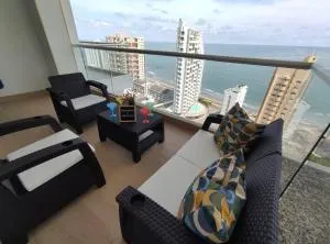 Vista al Mar, Gym, Piscina, Playa, Piso 14 - 卡塔赫纳