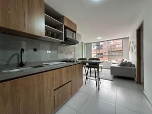 Modernos apartamentos cerca al Poblado