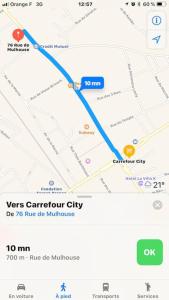 Appartements Studio 76 - Balcon, proche Bale : photos des chambres