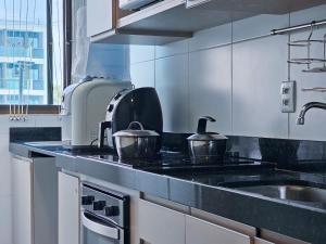 Mana Beach Top - Vista Piscina, 2Qts, Poucos Metros da Praia-Muro Alto