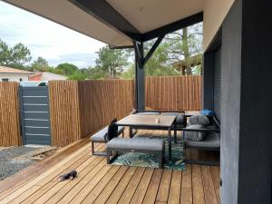 Villas Montalivet maison neuve 1Km Plage : photos des chambres
