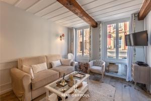 Appartements Dolphin view - 1st floor - Charming comfortable flat on the port : photos des chambres