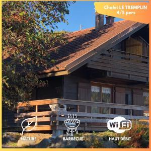 Chalets Chalet LE TREMPLIN - wifi, BBQ, parking : photos des chambres