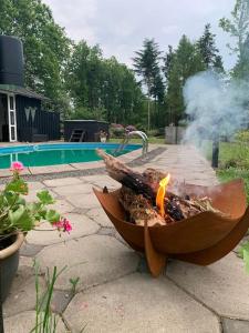 Aneks i rolige omgivelser-adgang til pool og sauna