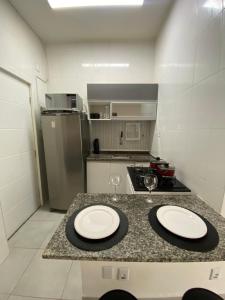 Apto Santos Gonzaga 40 mtrs Praia