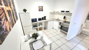 Apartment mit 2 Einzelbetten, Terrasse, Parkplatz, WLAN, voll ausgestattet - Monteurwohnung MF01