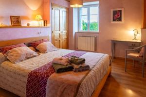 Maisons de vacances Gite de la ferme : photos des chambres