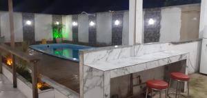 Area de lazer e festas portas abertas