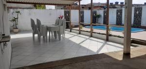 Area de lazer e festas portas abertas