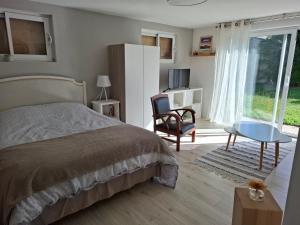 Appartements Appartement au rez-de-chaussee d'une maison : photos des chambres
