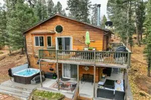 Pinetop Cabin Hot Tub BBQ Arcade Scenic Escape - Divide