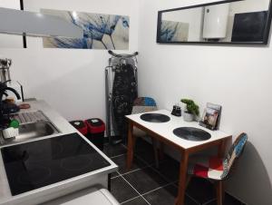 Appartement avec cour plein centre