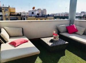 Precioso y moderno ático duplex de 2 habitaciones en Sevilla para 2 ó 3 personas con Jacuzzi