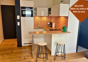 Appartements Le Rennais - proche metro : photos des chambres