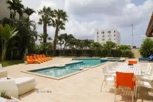 4 Bedrooms modern Condo at walking distance from Eagle beach - Punto Fijo